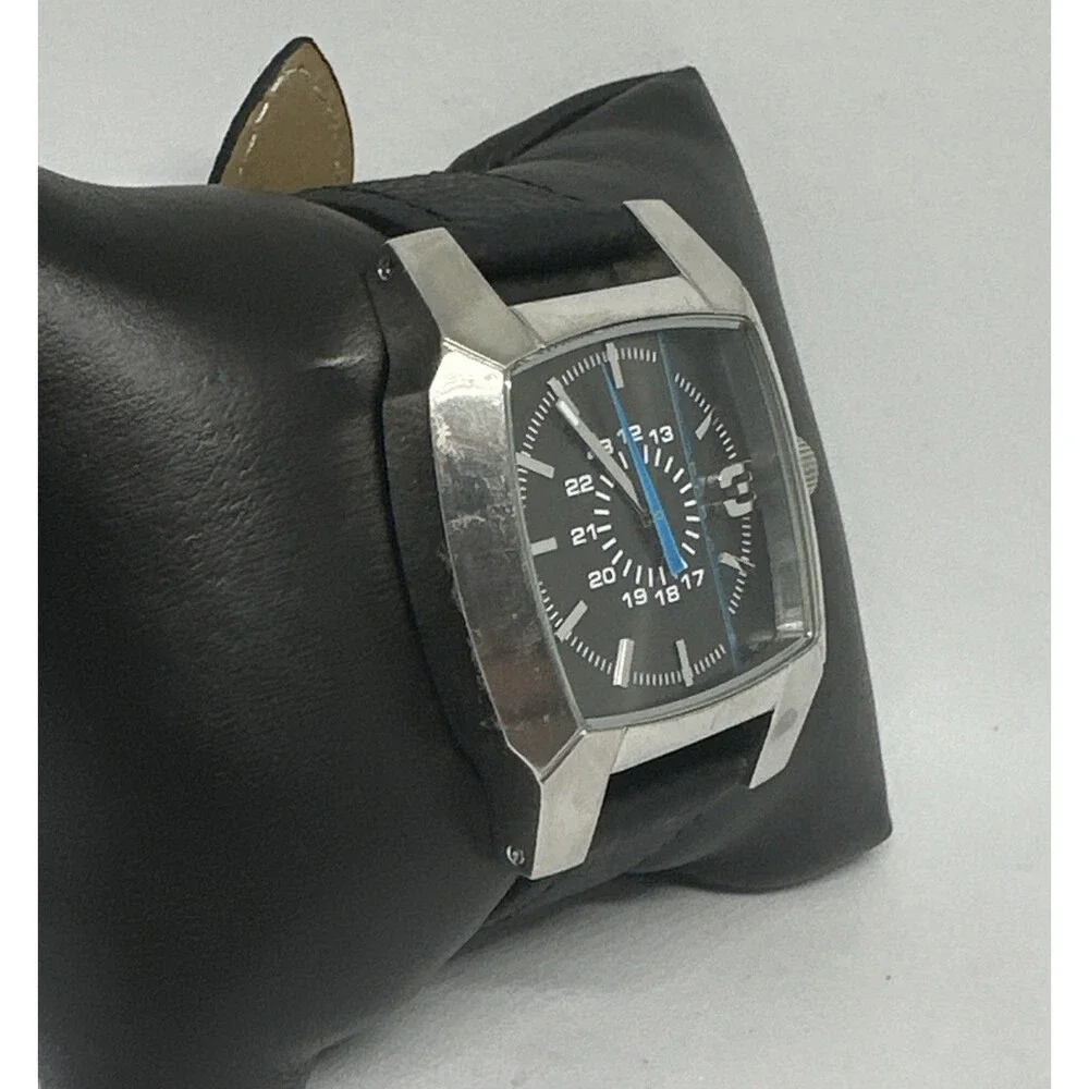 Diesel DZ1128 Men's Black Stainless Steel Analog Dial Quartz Wrist Watch HME671